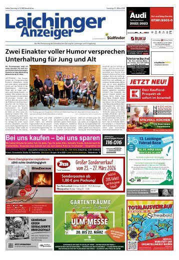 21.03.2026 Laichinger Anzeiger