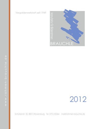 Gesamtkatalog 2012.cdr - Rahmen-Brauchle