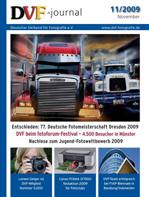 11/2009 - Deutscher Verband für Fotografie