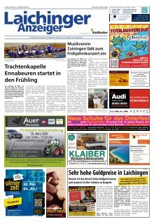 28.03.2026 Laichinger Anzeiger