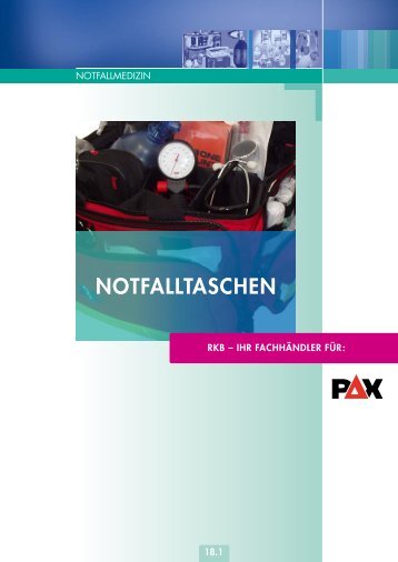 NOTFALLTASCHEN - RKB Medizintechnik