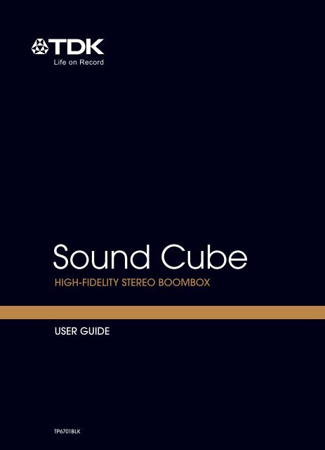 Sound Cube - TDK