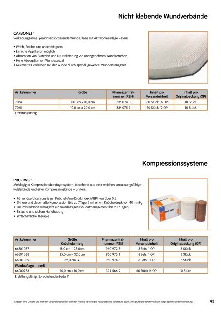 Schaumstoffe – Exsudatmanagement - Smith & Nephew