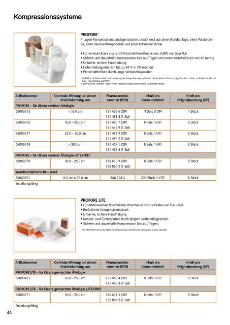 Schaumstoffe – Exsudatmanagement - Smith & Nephew