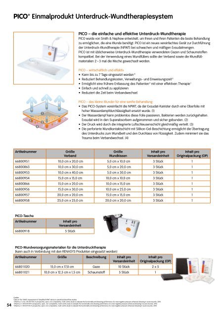 Schaumstoffe – Exsudatmanagement - Smith & Nephew