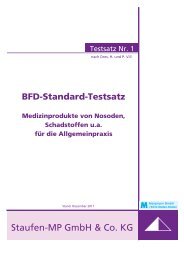 BFD-Standard-Testsatz - Staufen-MP GmbH & Co. KG