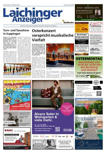 04.04.2026 Laichinger Anzeiger