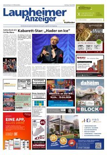 04.04.2026 Laupheimer Anzeiger