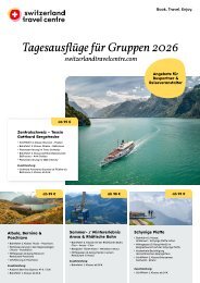 Tagesausflüge für Gruppen 2026