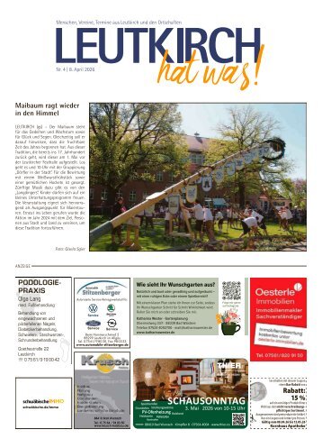 08.04.2026 Leutkirch hat was