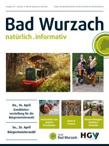 11.04.2026 Bürger- und Gästeinformation Bad Wurzach