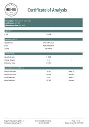Wintergreen 15mL Lot 200180 Finished Good Testing