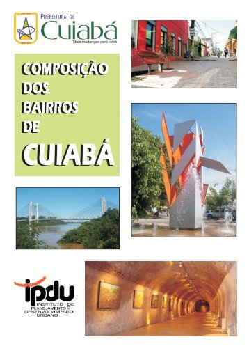 Composição dos Bairros de Cuiabá - Prefeitura de Cuiabá