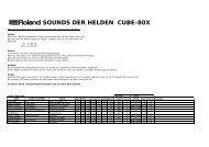 Sounds der Helden CUBE-80X