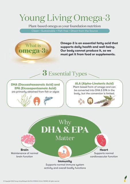 Young Living Omega-3 Infographic 