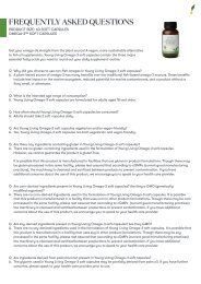 Young Living Omega-3 FAQ