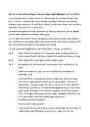 Referat Generalforsamling 2026