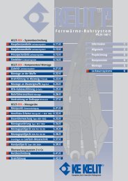Fernwärme-Rohrsystem - KE Kelit