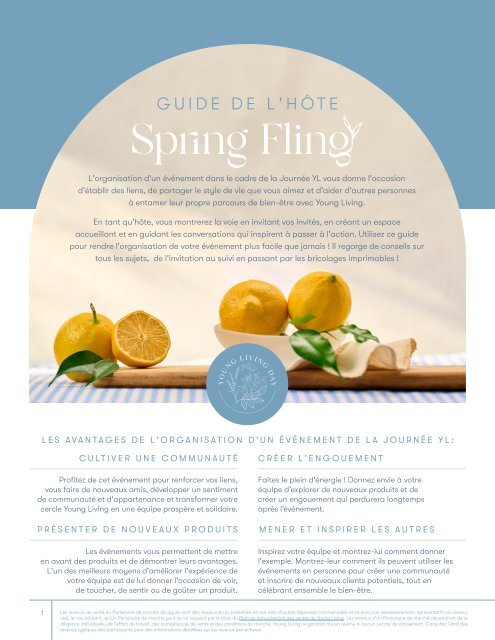  Spring Fling 2026 Host Guide