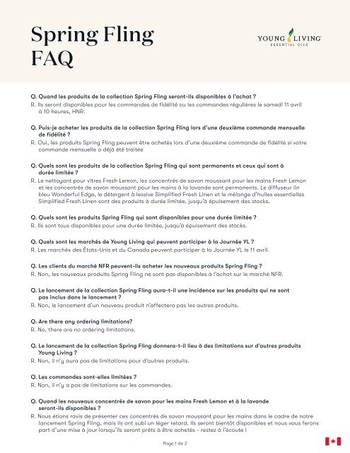 Spring Fling 2026 FAQ