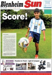 Blenheim Sun: April 15, 2026