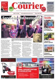 Ashburton Courier: April 16, 2026