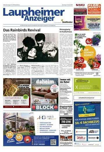 18.04.2026 Laupheimer Anzeiger