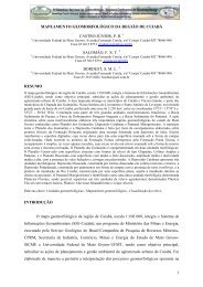 mapeamento geomorfológico da região de cuiabá - LABOGEF