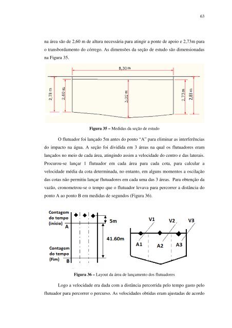 caracterização ambiental e hidrológa da bacia do córrego ... - Index of