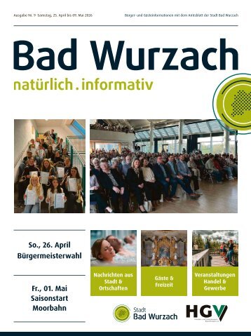 25.04.2026 Bürger- und Gästeinformation Bad Wurzach