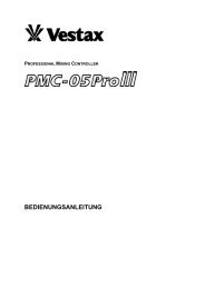PMC - 05 Pro 3 Bedienungsanleitung (584.58 kB) - DJ-Corner