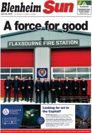 Blenheim Sun: April 22, 2026