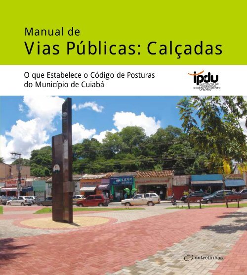 Vias Públicas: Calçadas - Prefeitura de Cuiabá