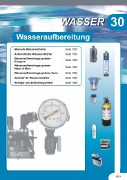 WASSER Wasseraufbereitung - Gev Kft