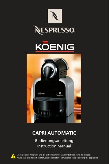 CAPRI AUTOMATIC - Koenig