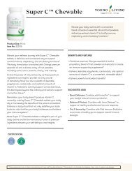 Super C Chewable Product Information Page (PIP)