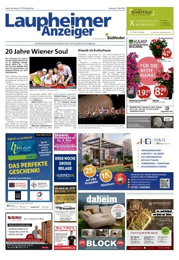 02.05.2026 Laupheimer Anzeiger