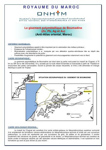 ROYAUME DU MAROC