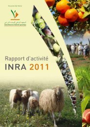 Rapport d'activités: 2011 - Institut National de la Recherche ...