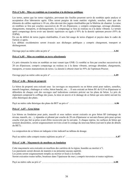 h- plomberie – sanitaire - Institut National de la Recherche ...