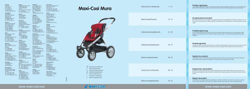 Maxi-Cosi Mura - Kinderwagens