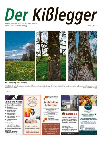 09.05.2026 Der Kißlegger