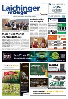 09.05.2026 Laichinger Anzeiger