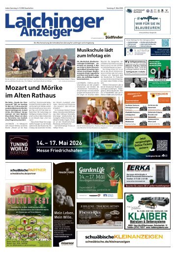 09.05.2026 Laichinger Anzeiger
