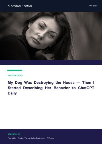 Inside the 2026 Pet Behavior Revolution: AI-Powered Journaling That Transforms Dog Training