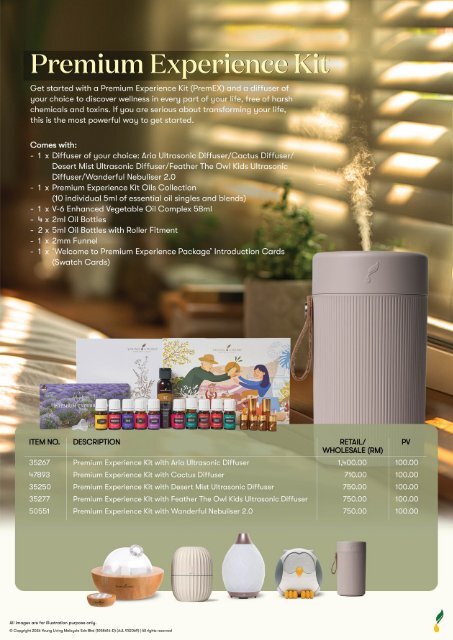 Premium Experience Kit Flyer