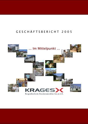 Geschäftsbericht 2005 - Burgenländische Krankenanstalten GesmbH