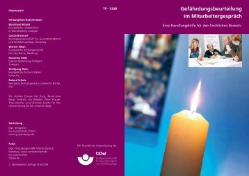 Gefährdungsbeurteilung im Mitarbeitergespräch - Evangelische ...