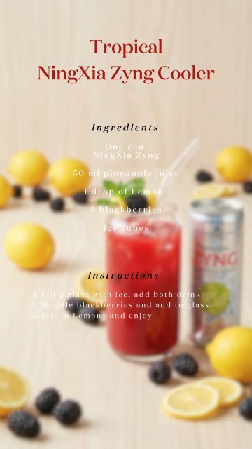 NingXia Red Workshop