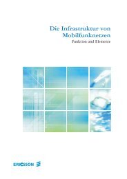 Die Infrastruktur von Mobilfunknetzen - Kellner Telecom GmbH